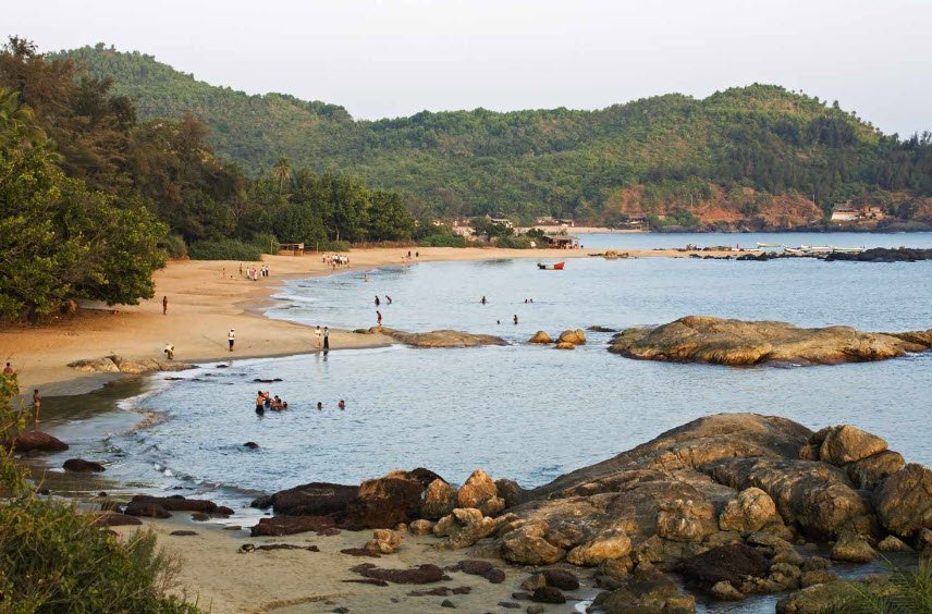 Om Beach, Gokarna, India